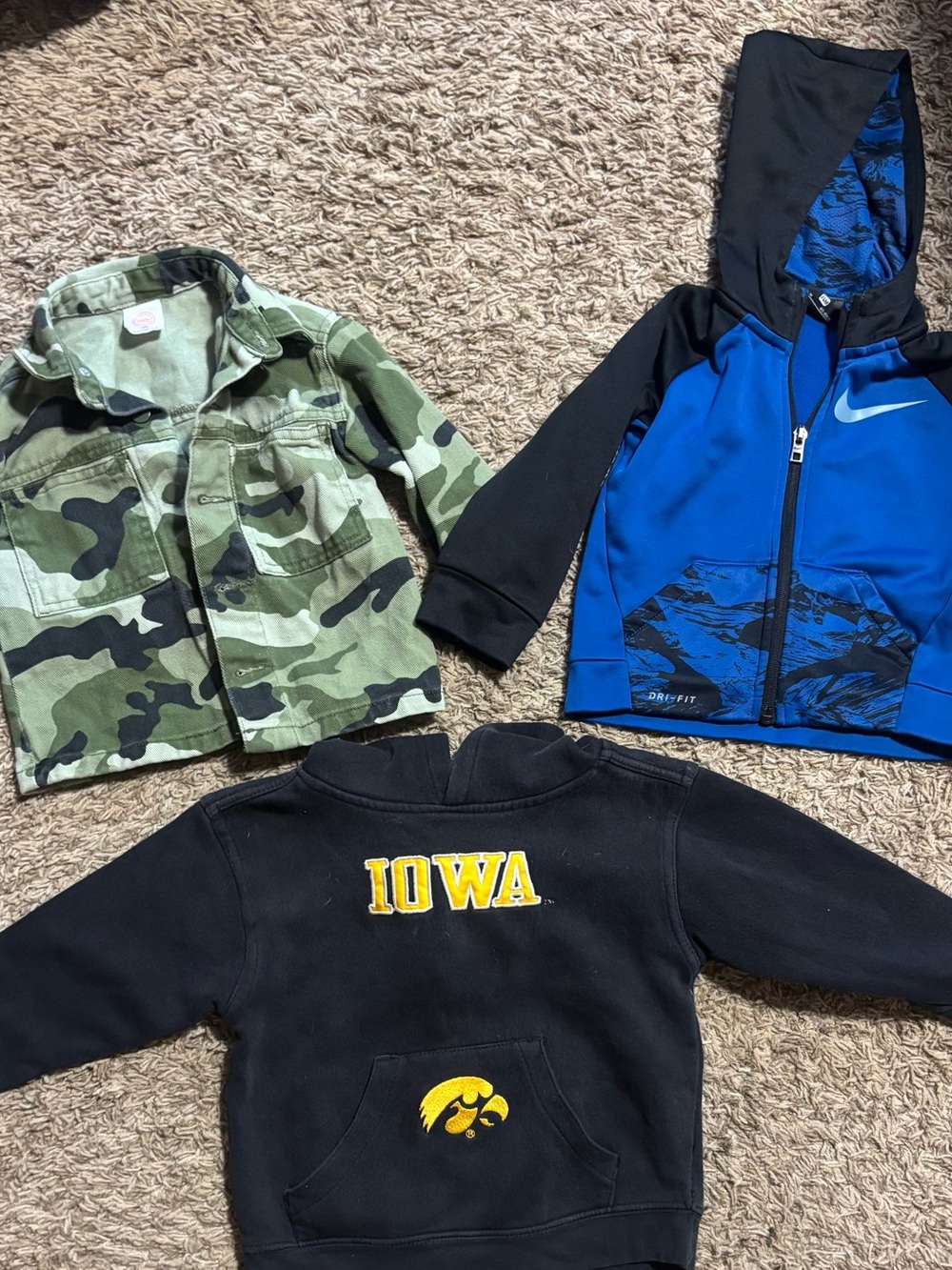 Boys jacket/hoodie lot